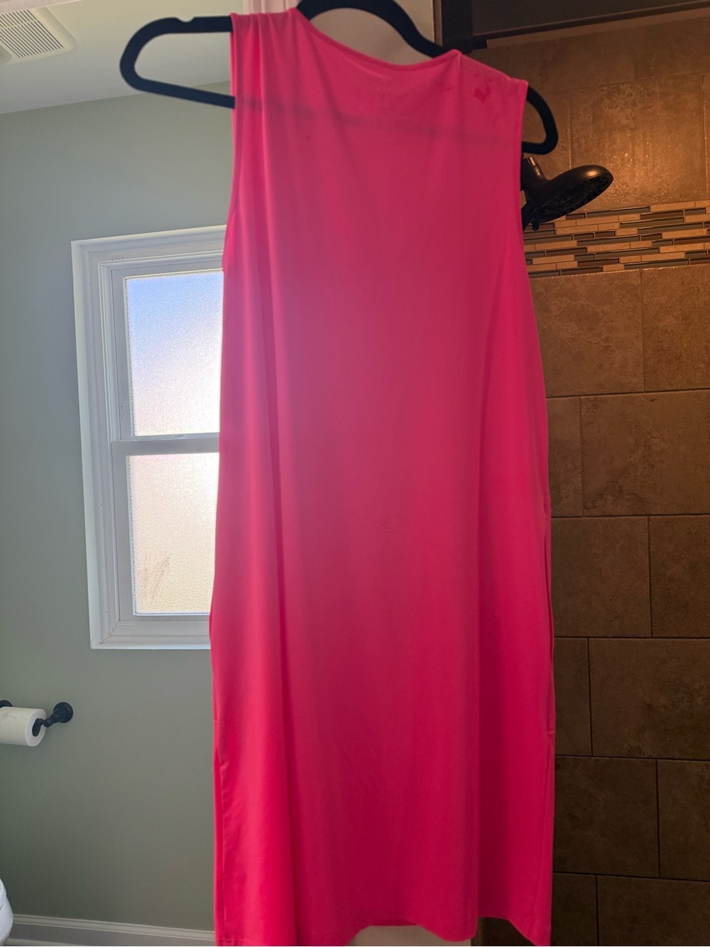 Lilly Pulitzer Hot Pink Sleeveless Swim Coverup - Picture 5 of 5